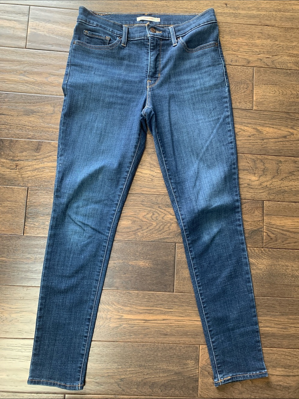 Levi's Classic Indigo 311 Sharping Skinny Stretch Denim Jeans. Pre-owned.Size:29